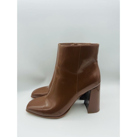 JLO Jennifer Lopez Josey Ankle Boots, Women's Size 8M, Cognac NEW MSRP $119 - Picture 5 of 12